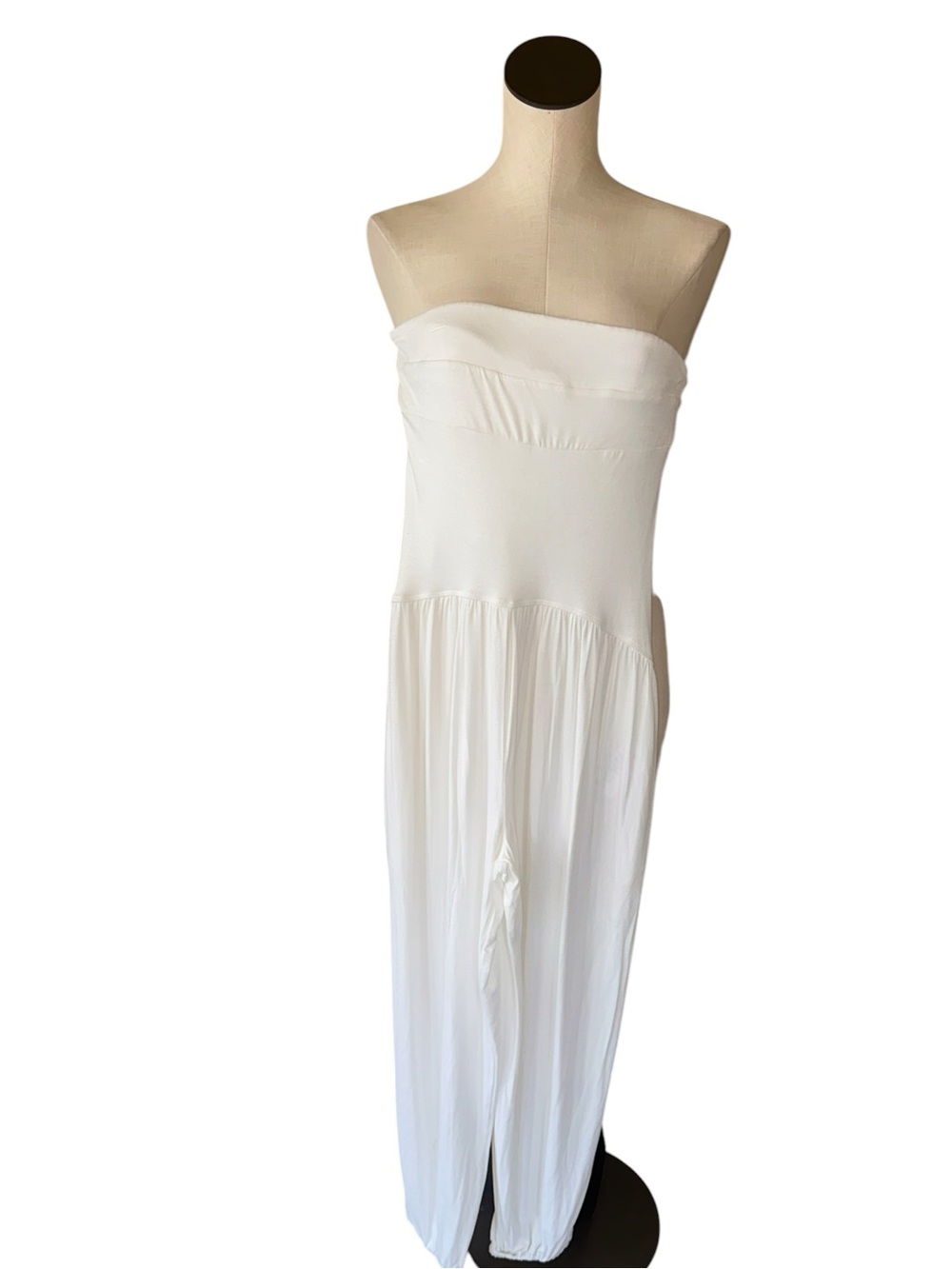 NWT  FREE PEOPLE mora one piece in Off white Small Drop -Waist Small - Picture 5 of 9